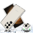 Etui do Samsung Galaxy S24 Ultra, Shockproof, z folią, przezroczyste
