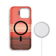 Etui do iPhone 14 Pro Max, Frame Kickstand, do MagSafe, Sunset Orange
