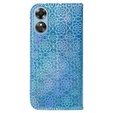 Etui z klapką do Oppo A17, Wallet, Mandala niebieskie