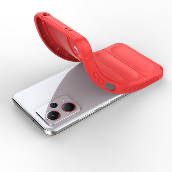 Etui do Xiaomi Redmi Note 12 5G / POCO X5 5G, Gaming Shockproof, czerwone