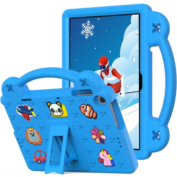 Etui do Lenovo Tab M10 10.1 Gen 3 TB-328FU/TB-328XU, Cute Patterns, z podstawką, Niebieskie