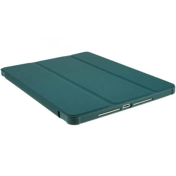 Etui do iPad 10.2" 2021/2020/2019 (9/8/7 gen.), Smartcase Hybrid, z miejscem na rysik, ciemnozielone