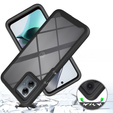 Etui do Motorola Moto G54 5G, Shockproof, z folią, czarne