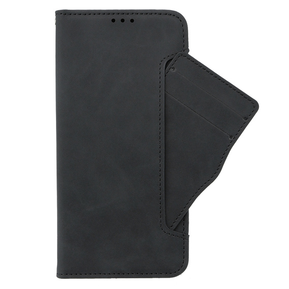 Etui z klapką do Oppo A38 4G / Oppo A18 4G, Card Slot, czarne