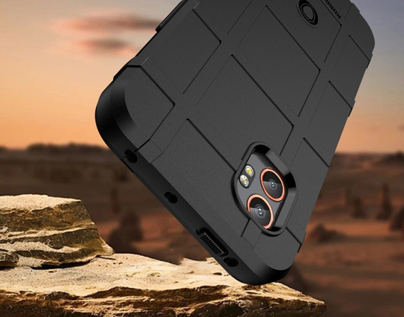 Etui ochronne z elastycznego TPU do Samsung Galaxy XCover 7 Pro - czarne