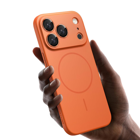 Magnetyczne etui z wbudowanym szkło na aparat do iPhone 17 Pro Max