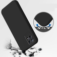 Etui do Realme 8i, Silicone Lite, czarne