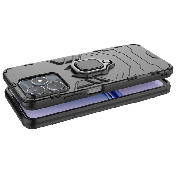 Etui do Realme C53 4G, Kickstand Ring, czarne