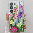 Etui do Samsung Galaxy S25 Ultra – z nadrukiem kwiatowym, kolorowe