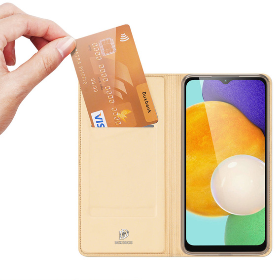 Etui Dux Ducis do Samsung Galaxy A14 4G/5G, Skinpro, złote