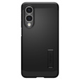 Etui Spigen do Samsung Galaxy S25 Edge, Tough Armor MagSafe, czarne + Szkło Hartowane 9H