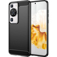 Etui do Huawei P60 / P60 Pro, Karbon, czarne
