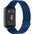 Pasek Bransoleta Milanese do Huawei Watch Fit, Granatowy