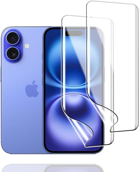 2x Folia Hydrożelowa ERBORD do iPhone 16 – lekka ochrona ekranu na co dzień
