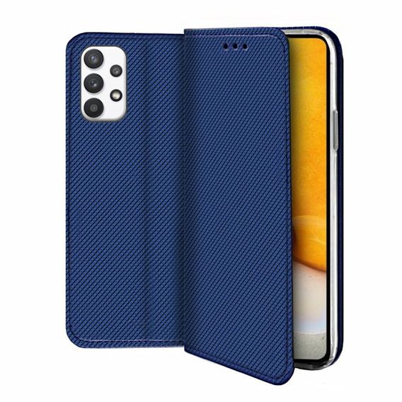 Etui Smart Magnet do Samsung Galaxy A72 5G / A72 LTE, Dark Blue