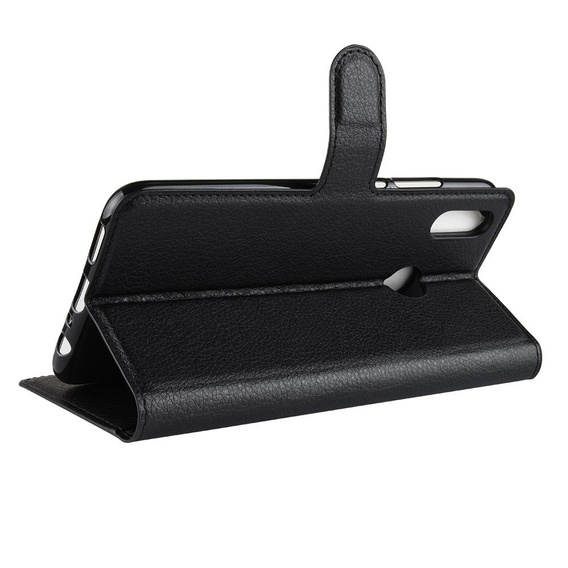 Etui z klapką do Huawei P Smart 2019, Wallet Leather Case, czarne