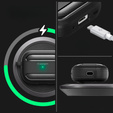 Etui SPIGEN  na Słuchawki Airpods Pro 1 / 2, Rugged Armor, Matte Black