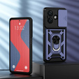 Etui pancerne do Oppo A40 / Oppo A40m, CamShield Slide, niebieskie