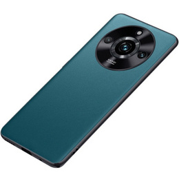 Etui skórzane do Realme 11 Pro 5G / Pro+ 5G, Obudowa leather hybrid Case, Zielone