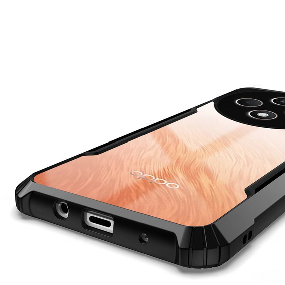 Etui do Oppo Reno 12FS / 12F, AntiDrop Hybrid, czarne