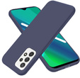 Etui cienkie do Samsung Galaxy A72 5G / A72 4G, Slim, granatowe