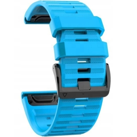 Pasek Silikonowy QuickFit do Garmin Fenix 26mm, Niebieski