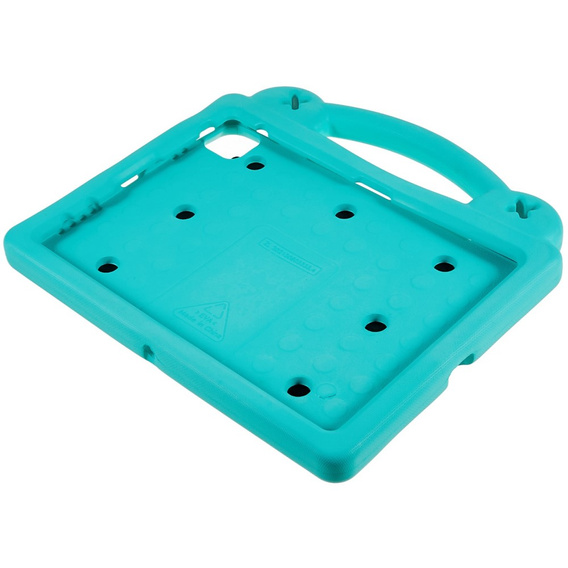 Etui do iPad Air 11" 2025/2024 (7/6 gen.), Cute Patterns, z podstawką, zielone