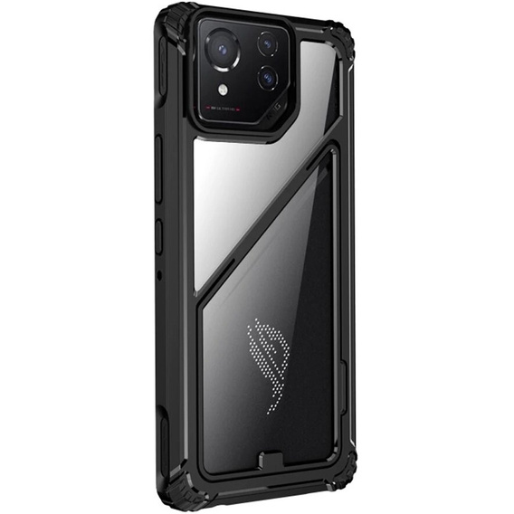 Etui do ASUS ROG Phone 8 Pro, Armor Kickstand, z podstawką, czarne