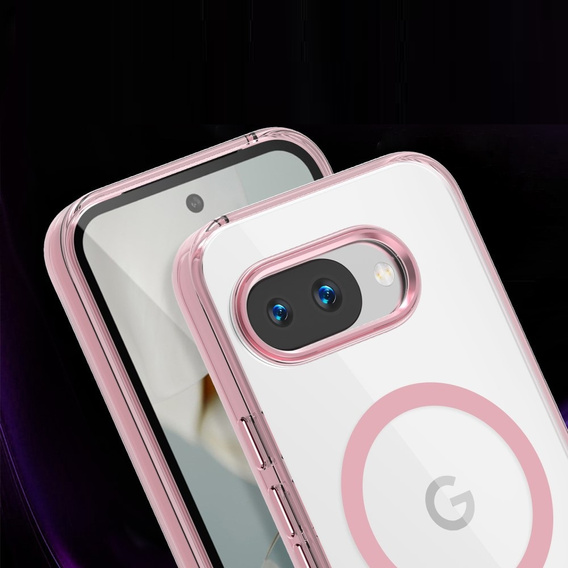 Etui do Google Pixel 9a – kompatybilne z MagSafe, różowe