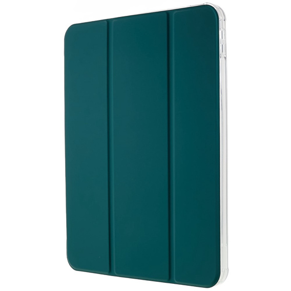 Etui do iPad 11" 2025 A16 (11 gen.) / iPad 10.9" 2022 (10 gen.), Pencil Hybrid, z miejscem na rysik, Ciemno zielone