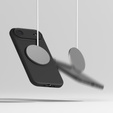 Etui Ringke do iPhone Air, Silicone MagSafe, Black