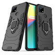 Etui do Realme 7i, Kickstand Ring, czarne