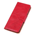 Skórzane Etui Wallet do Samsung Galaxy A52 / A52s - Red