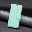 Etui z klapką do Xiaomi Redmi 12 4G, Wallet Litchi Magnet, zielone