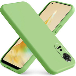 Etui do Oppo Reno8 T, Silicone Lite, jasnozielone