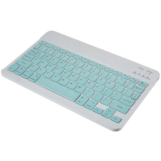 Etui z klawiaturą do Samsung Galaxy Tab S7 T870/T875 / S8, Pen Slot, zielone