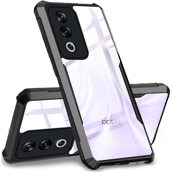 Etui do Oppo A80, AntiDrop Hybrid, czarne
