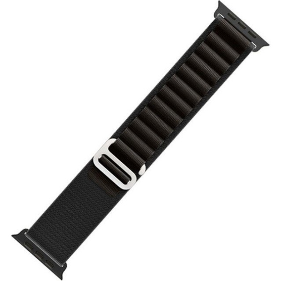 Zestaw Pasek Nylonowy + Etui 2w1 do Apple Watch 4/5/6/SE 40mm, Czarny