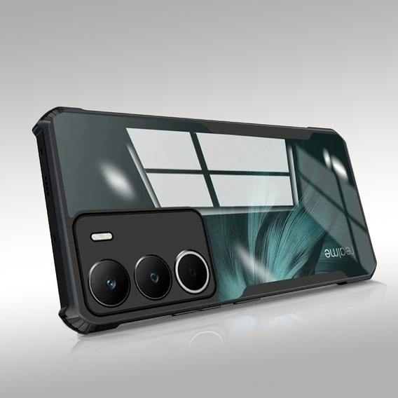 Etui AntiDrop Hybrid do Realme C71 – odporne na upadki, czarne