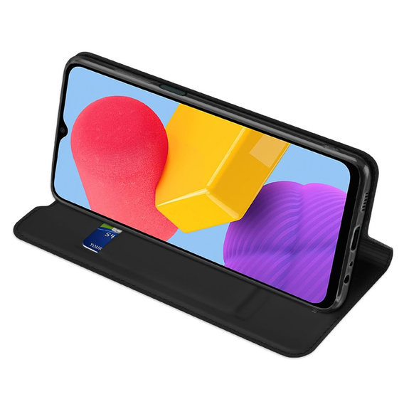 Etui Dux Ducis do Samsung Galaxy M13, Skinpro, czarne