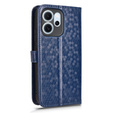 Etui z klapką do Oppo Reno 14F, Wallet Rhombus, niebieskie