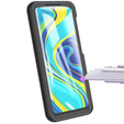 Etui do Xiaomi Redmi Note 9S / 9 Pro, Shockproof, z folią, czarne