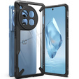 Etui pancerne Ringke do OnePlus 12R 5G, Fusion X, Przezroczyste / Czarne