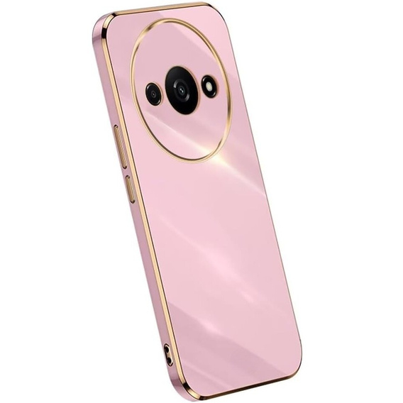 Etui do Xiaomi Redmi A3, Glamour CamShield, fioletowe