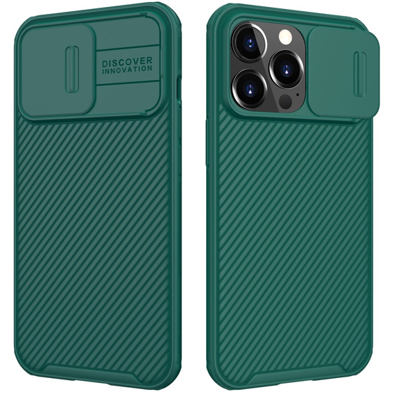 Etui NILLKIN do iPhone 13 Pro, CamShield Case, Green