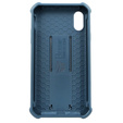Etui pancerne do iPhone XR, Dexnor Full Body, granatowe