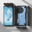 Etui pancerne Ringke do OnePlus 12R 5G, Fusion X, Przezroczyste / Czarne