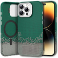 Etui do iPhone 14 Pro Max, Frame Kickstand, do MagSafe, Sand Green