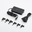 Uniwersalny zasilacz Forcell E856 USB-C 90W z wymiennymi końcówkami do laptopów