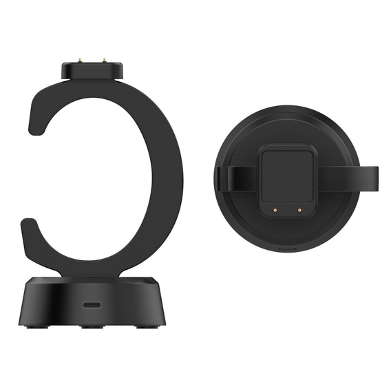 Ładowarka/Stacja dokująca do zegarków Huawei Band / Watch Fit, Czarna